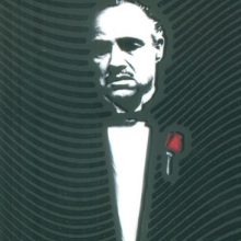 دفترچه بی خط مشاهیر (پدرخوانده،کدT108)،(سیمی)