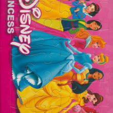 پازل 24 تکه پشت وایت بردی شاهزادگان دیزنی 1 (گلاسه)