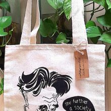 کیف پارچه ای 31*22 (جورج اورول،کد 730)