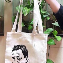 کیف پارچه ای 31*23 (آلبر کامو،کد 730)