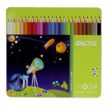 فاكتيس مداد 24 رنگ فلزي