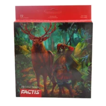 فاكتيس مداد رنگ 72 مقوايي