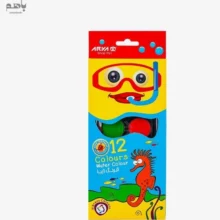 آريا آبرنگ 12 رنگ طرح كمان بزرگ 5009