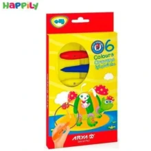 آريا مداد شمعي دوكي 3 رنگ 2055