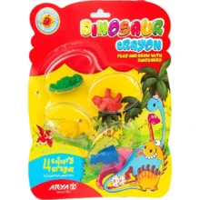 آريا پاستل روغن دايناسوري 4 رنگ 2052