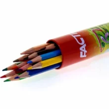 فاكتيس مداد 12 رنگ لوله ايي