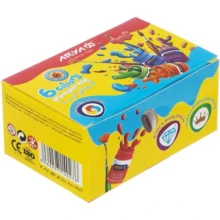 آريا گواش 6 رنگ CC مقوايي 4027