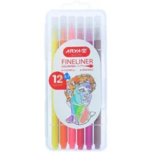 آريا ماژيك 12 رنگ نازك نويسي طلقي 9082