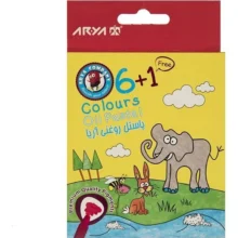 آريا پاستل روغني 6+1 رنگ 2024