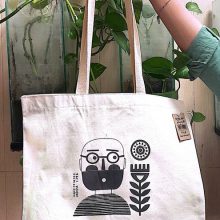 کیف پارچه ای متوسط متقال (کد 409)