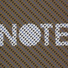 دفتر یادداشت خط دار (طرح NOTE،کد 3)،(سیمی)
